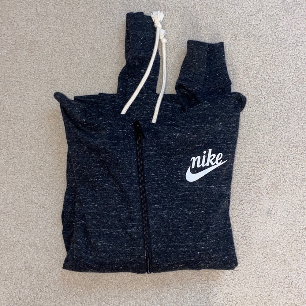 Nike zip up sweatshirt